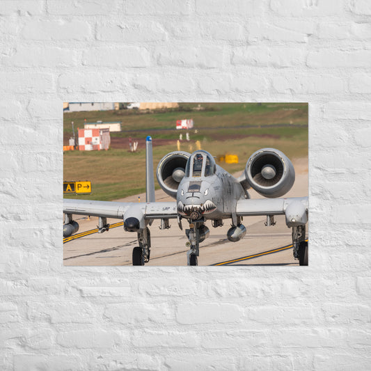 A-10 Warthog-Photo paper poster
